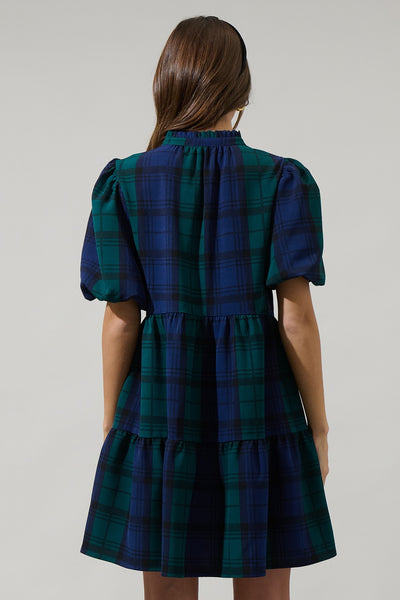 Hudson Plaid Jacey Dress