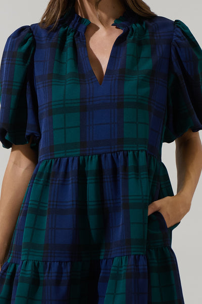 Hudson Plaid Jacey Dress