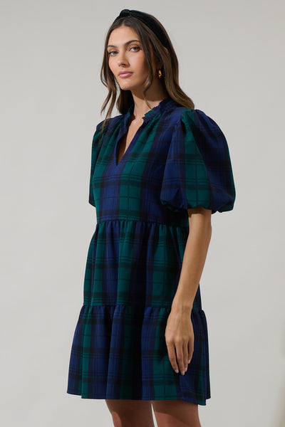 Hudson Plaid Jacey Dress