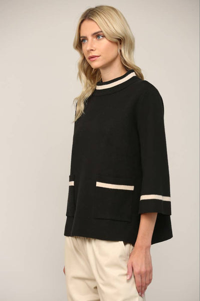 Mock Neck Sweater