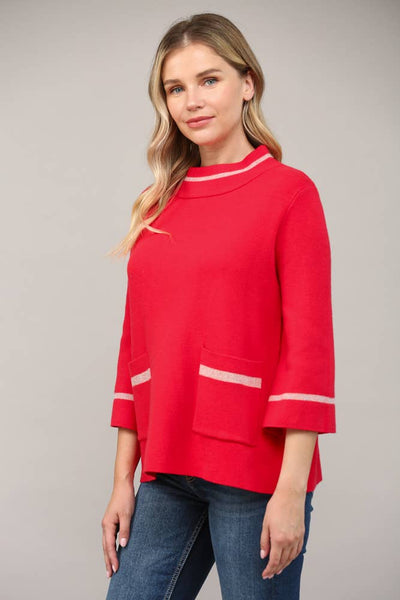 Mock Neck Sweater