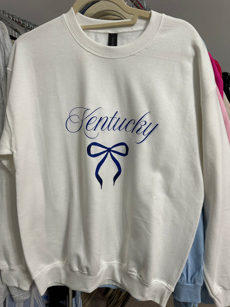 Kentucky Bow Sweatshirt