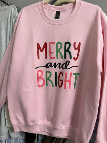 Merry & Bright Sweatshirt