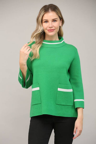 Mock Neck Sweater