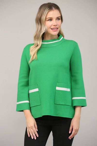 Mock Neck Sweater